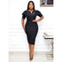 Office European And American Pencil Skirt African Dress - ROUTINE FASHION